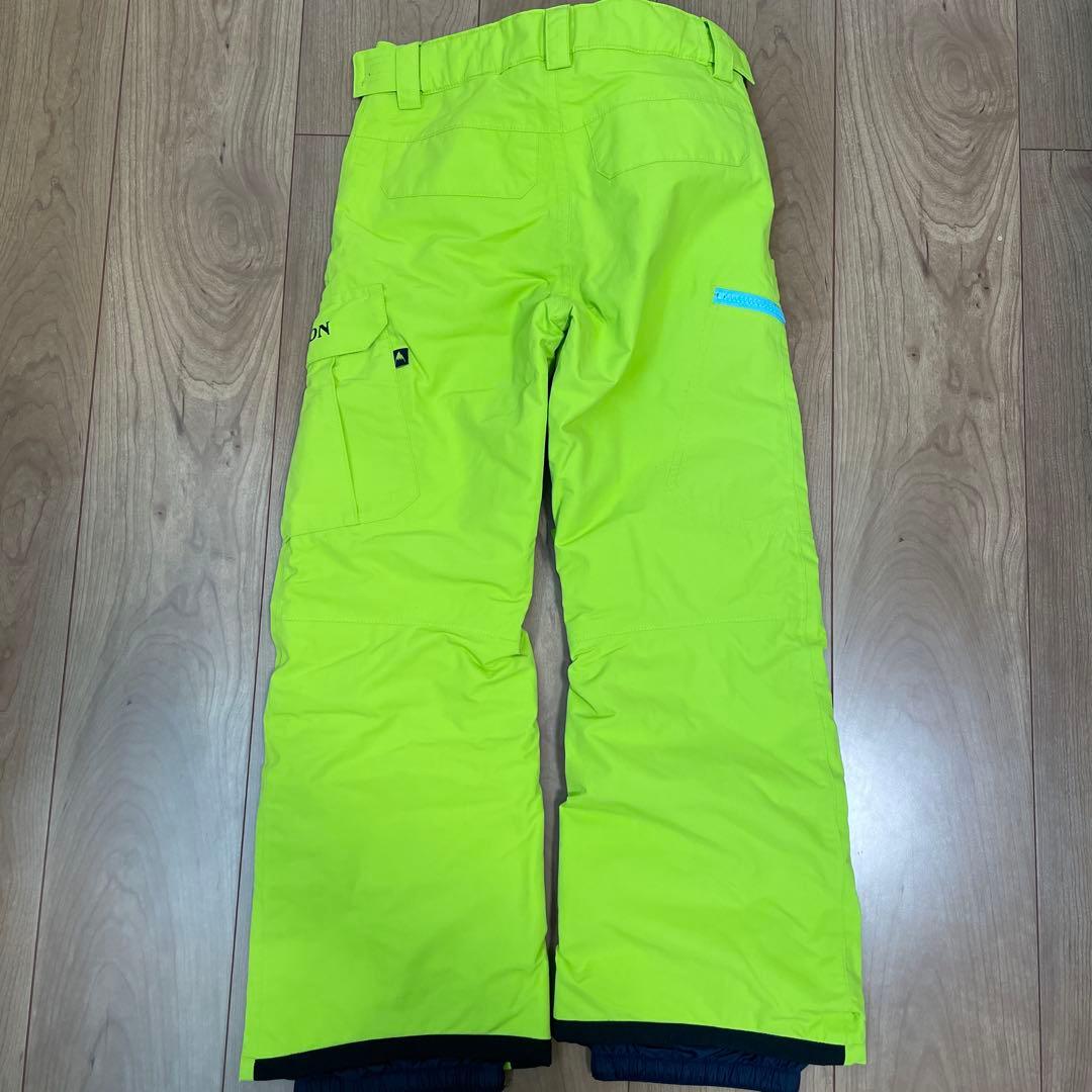 BURTON 子ども用スノーボードウェア ネイビー/ライム　120センチ