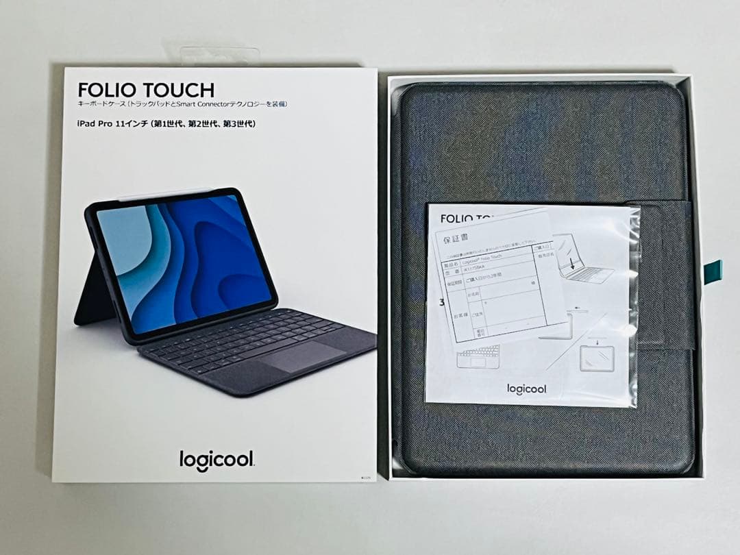 logicool FOLIO TOUCH iPad Pro 11インチ用ケース