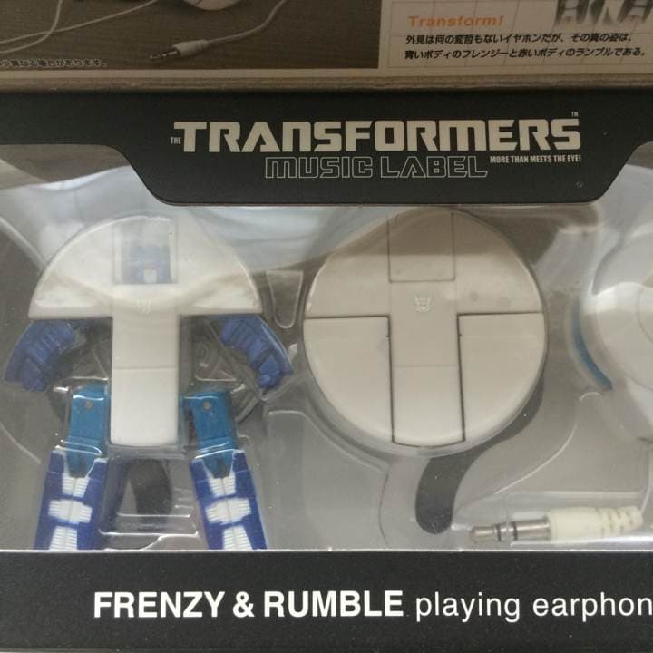 イヤホン TRANSFORMERS FRENZY&RUMBLE