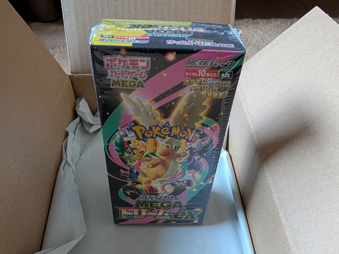 【シュリンク付き】ポケモンカードMEGA ハイクラスパックドリームex　1BOX