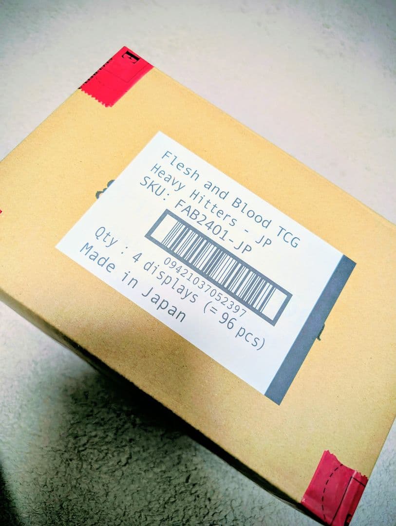 未開封 Flesh and Blood Heavy Hitters 日本語版