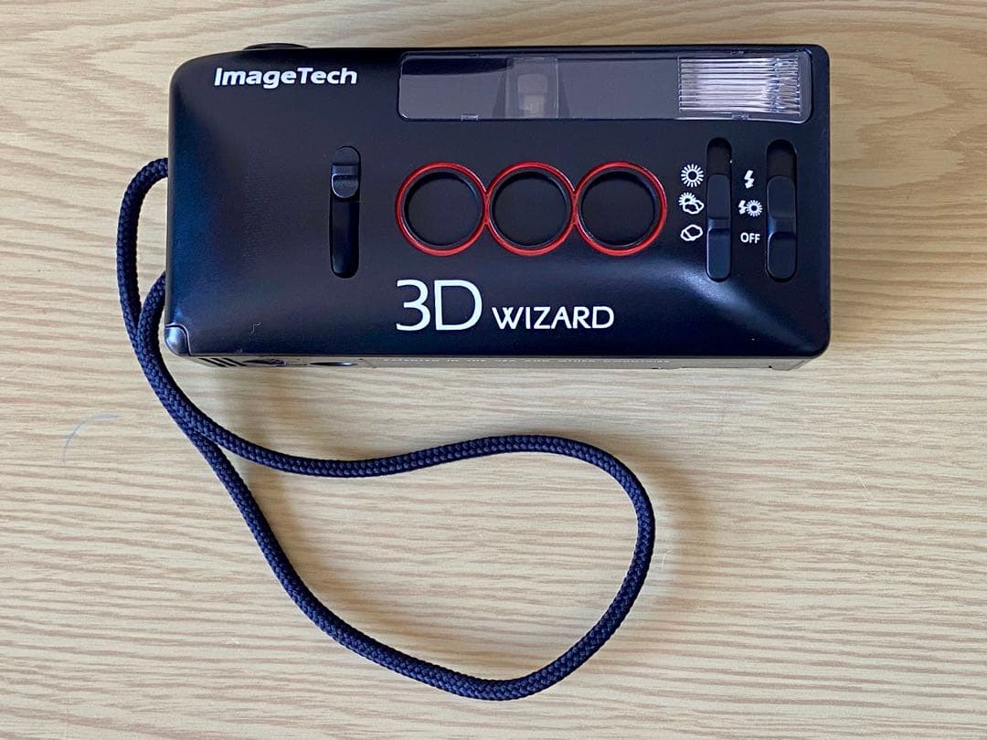 未使用　ImageTech 3D Wizard 35mm 3D フィルム　カメラ