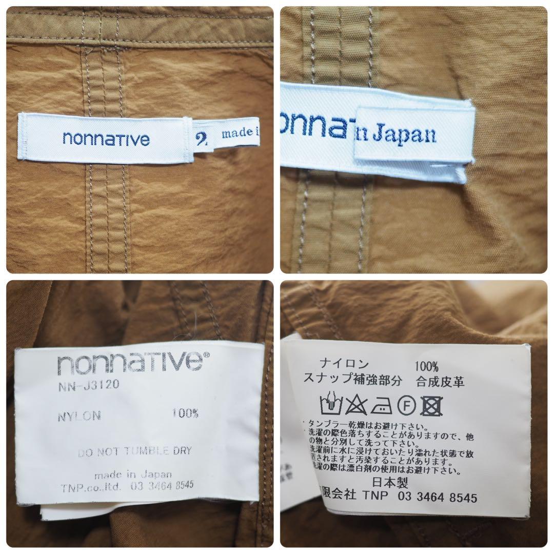 nonnative｜オーバーダイ仕上げのMASTERジャケット（キャメル・2）