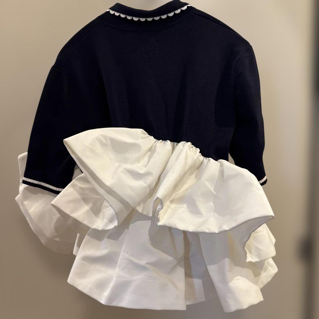 bibiy. ペプラム　トップス　ニット　BIBIY.