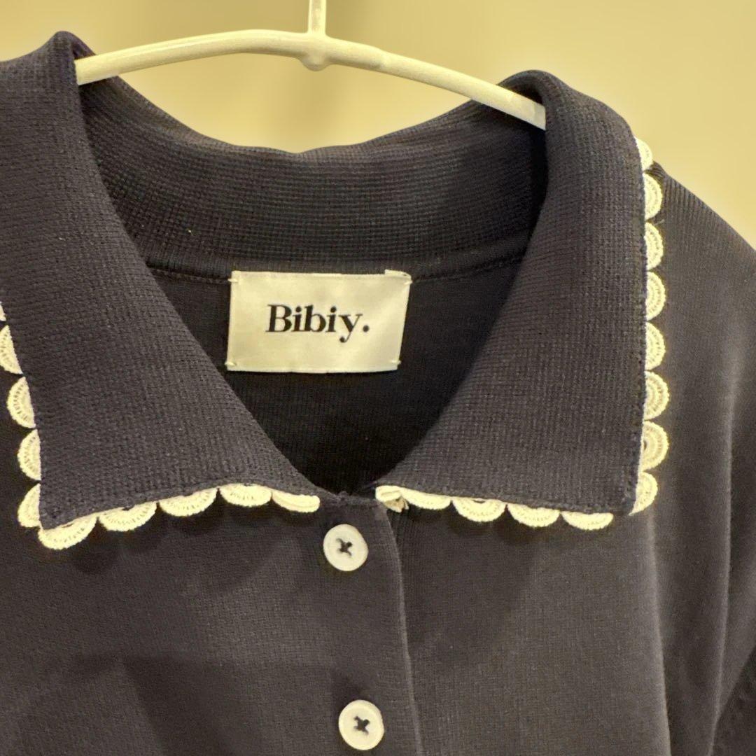 bibiy. ペプラム　トップス　ニット　BIBIY.