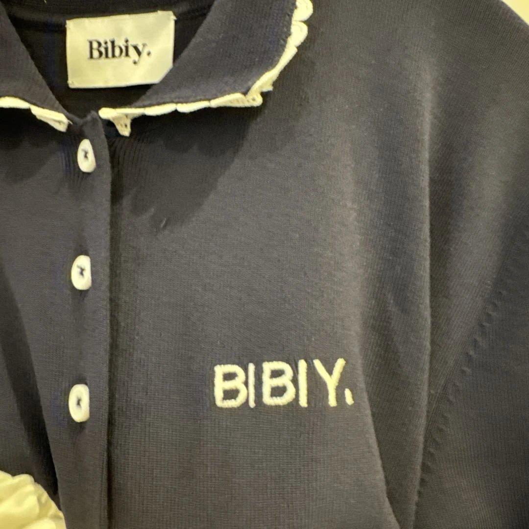 bibiy. ペプラム　トップス　ニット　BIBIY.