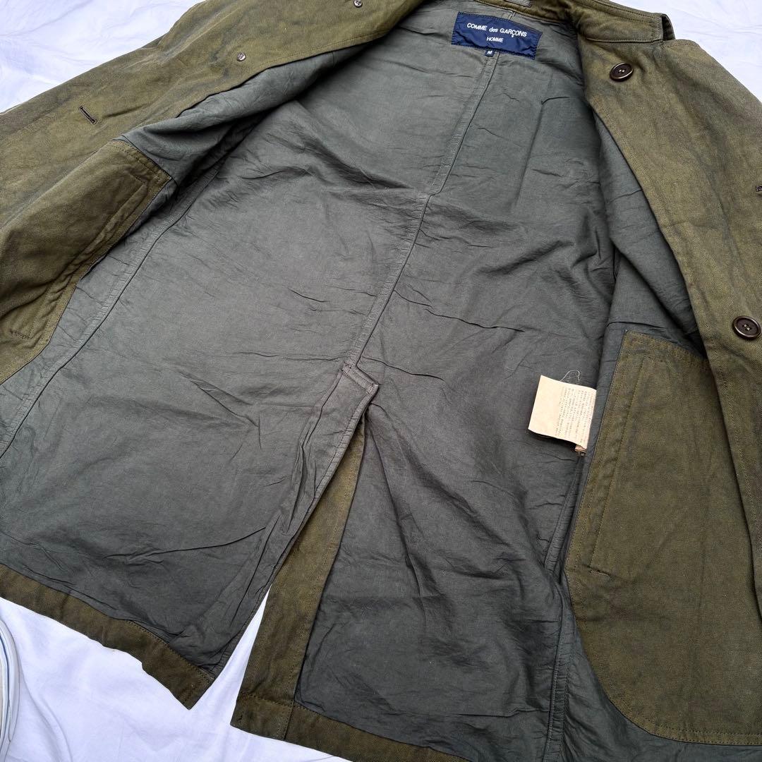 COMME des GARCONS ダブル　コート　AD2004 コットン