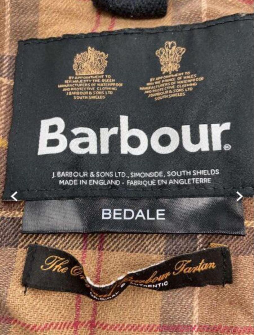 【英国製・人気カラー・ブラウン】バブアー ビデイル オイルドジャケット