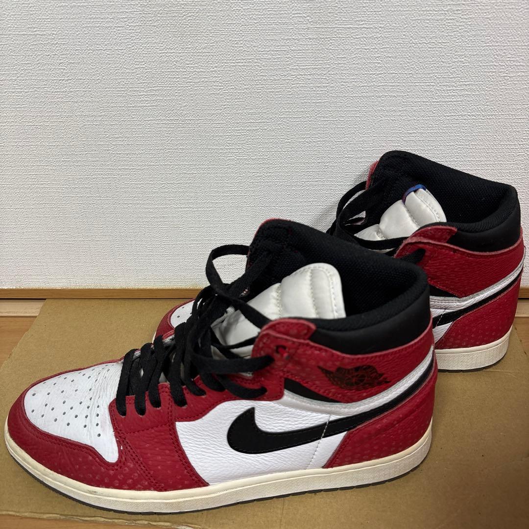 スパイダーマン × ナイキ エアジョーダン1 オリジンストーリー