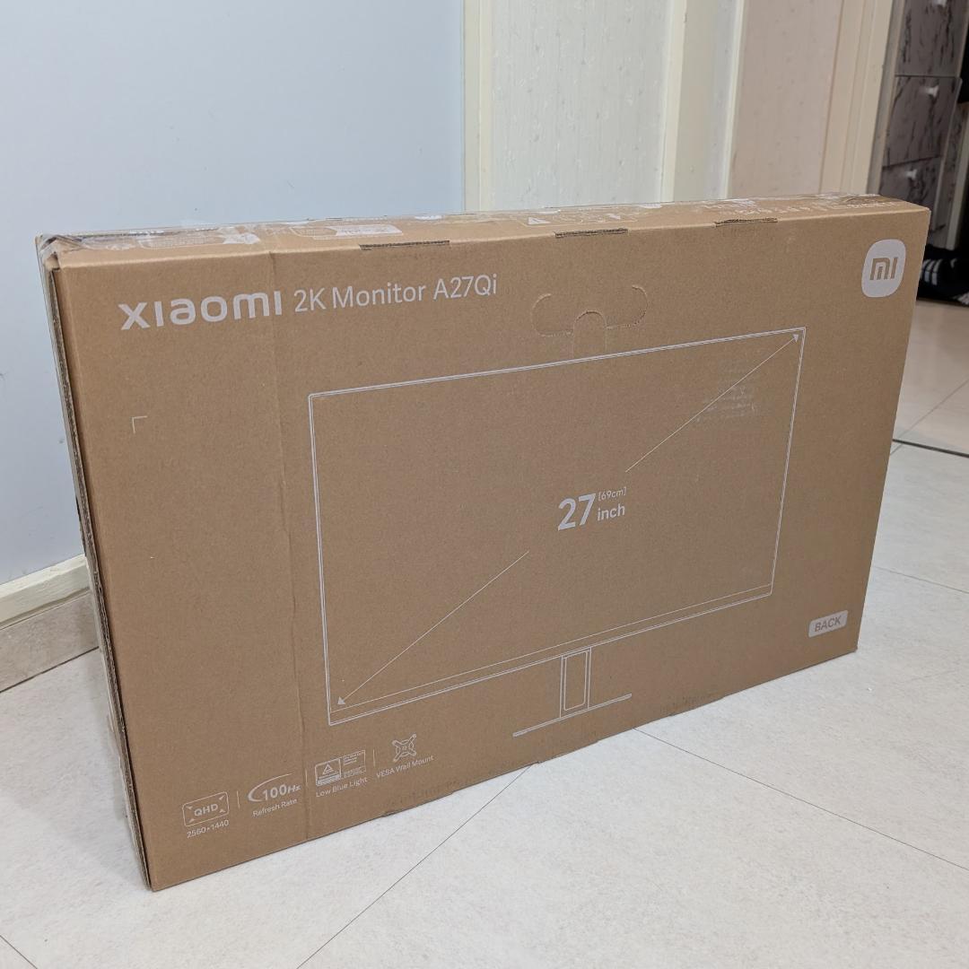 Xiaomi モニター 27インチ 2K QHD画質 IPSパネル 100Hz