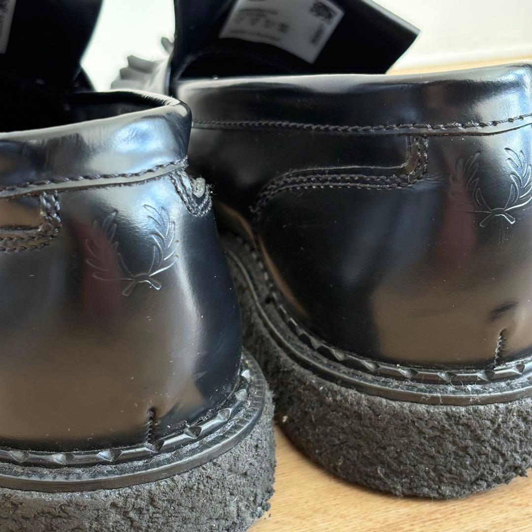 靴 e Cox Tassel Loafer Leather UK7