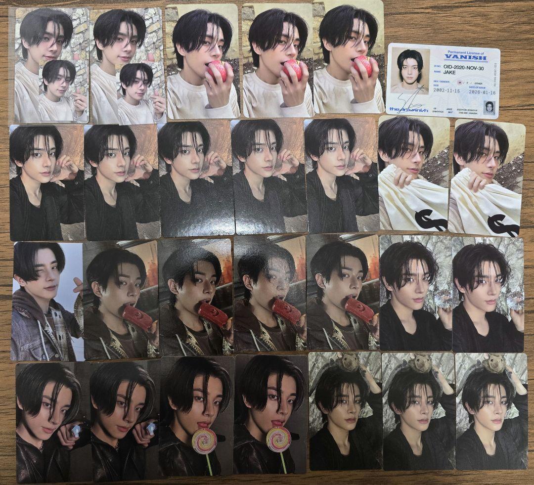 ENHYPEN　ジェイク　JAKE　特典　トレカ　THE SIN　VANISH