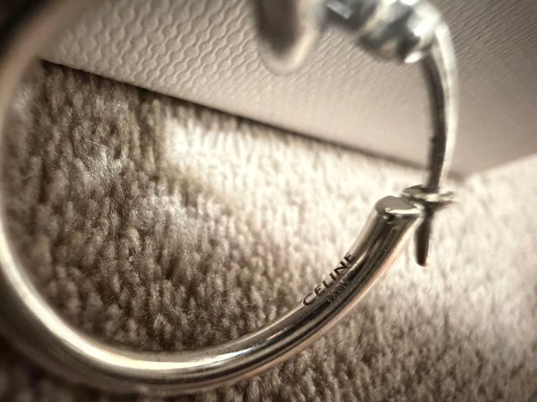 CELINE フープピアス