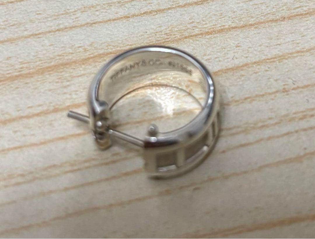 ティファニー　アトラス　フープピアス　片耳　Ag925 Tiffany&Co.