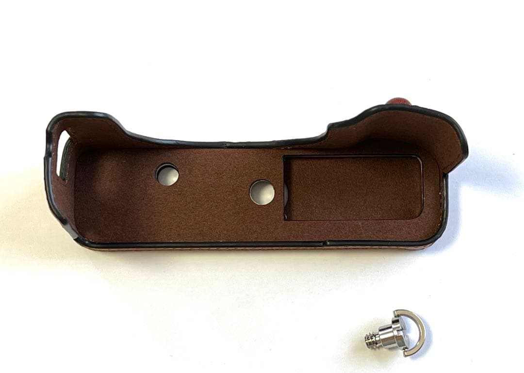 新品 本革カメラケース 富士フイルム FUJIFILM x100v用