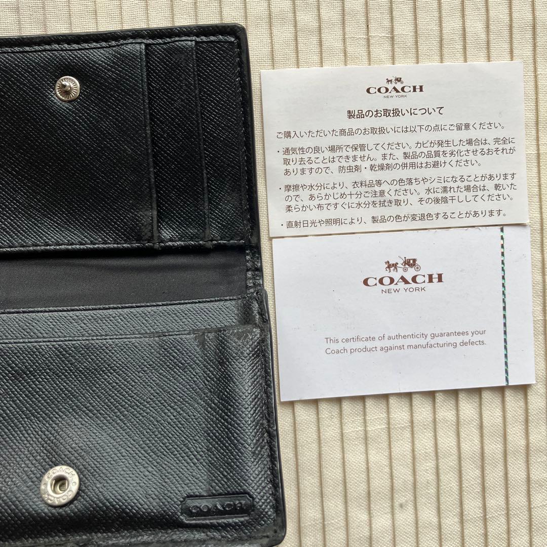 【新品未使用品】COACH名刺入れ