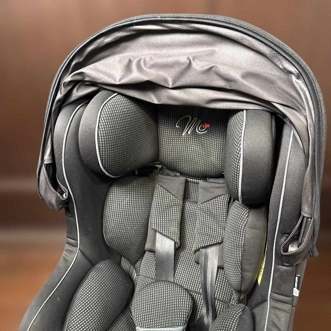 【美品】マムズキャリー　ISOFIX B-900 ターン・レジェFIX グレー