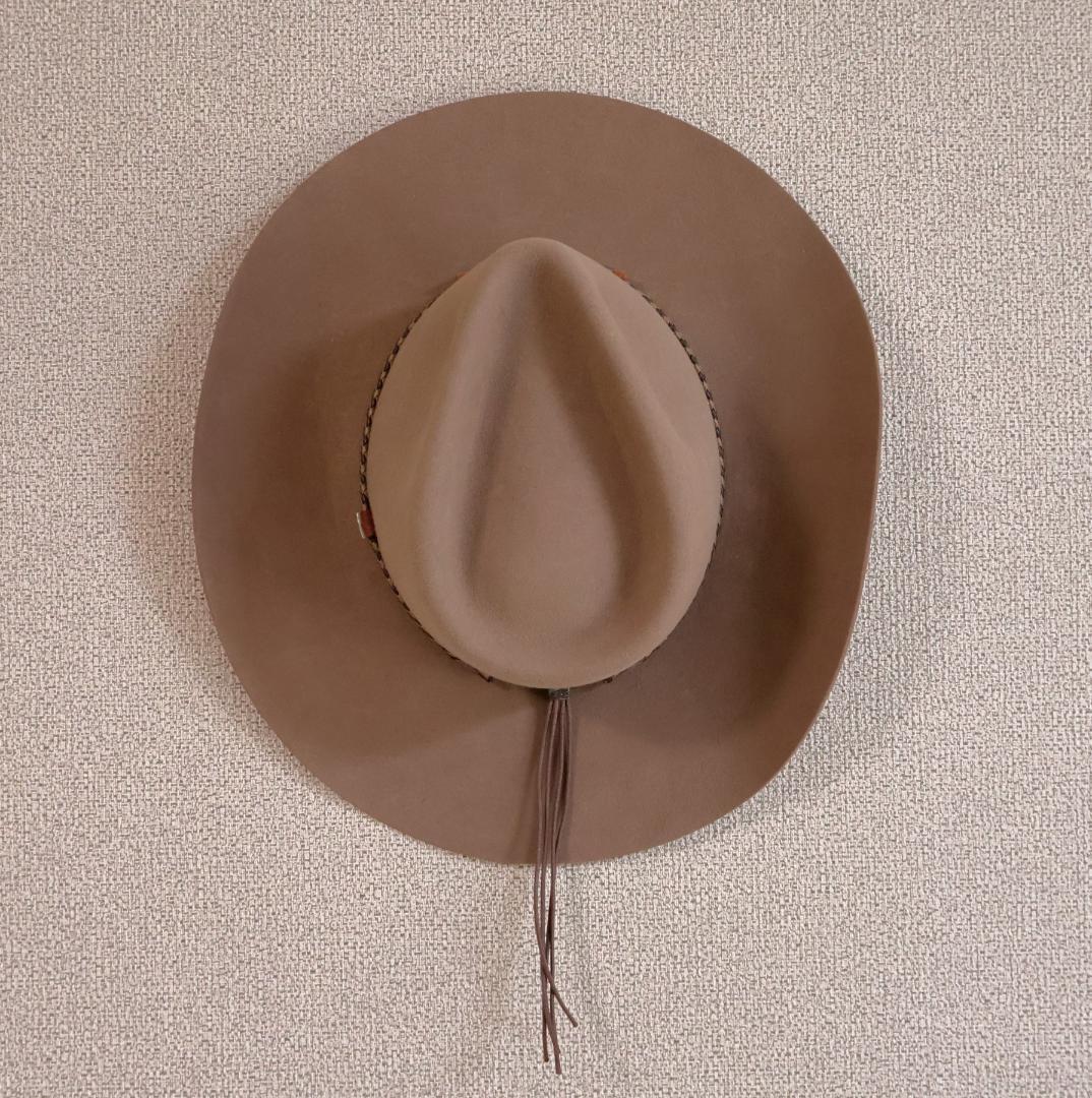 【値下げしました】STETSON ウールハット 7-1/8 Fawn
