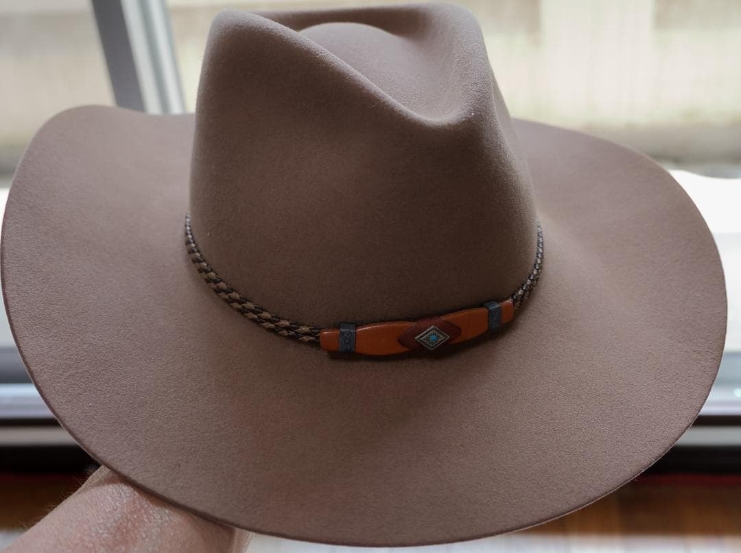 【値下げしました】STETSON ウールハット 7-1/8 Fawn