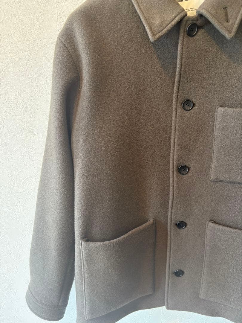 GLR SENTDALE WOOL カバーオール オリーブ色グリーンレーベル