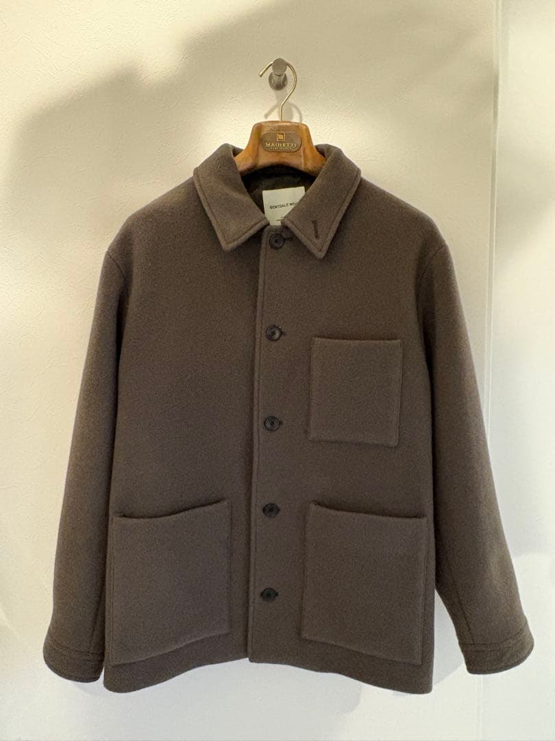 GLR SENTDALE WOOL カバーオール オリーブ色グリーンレーベル