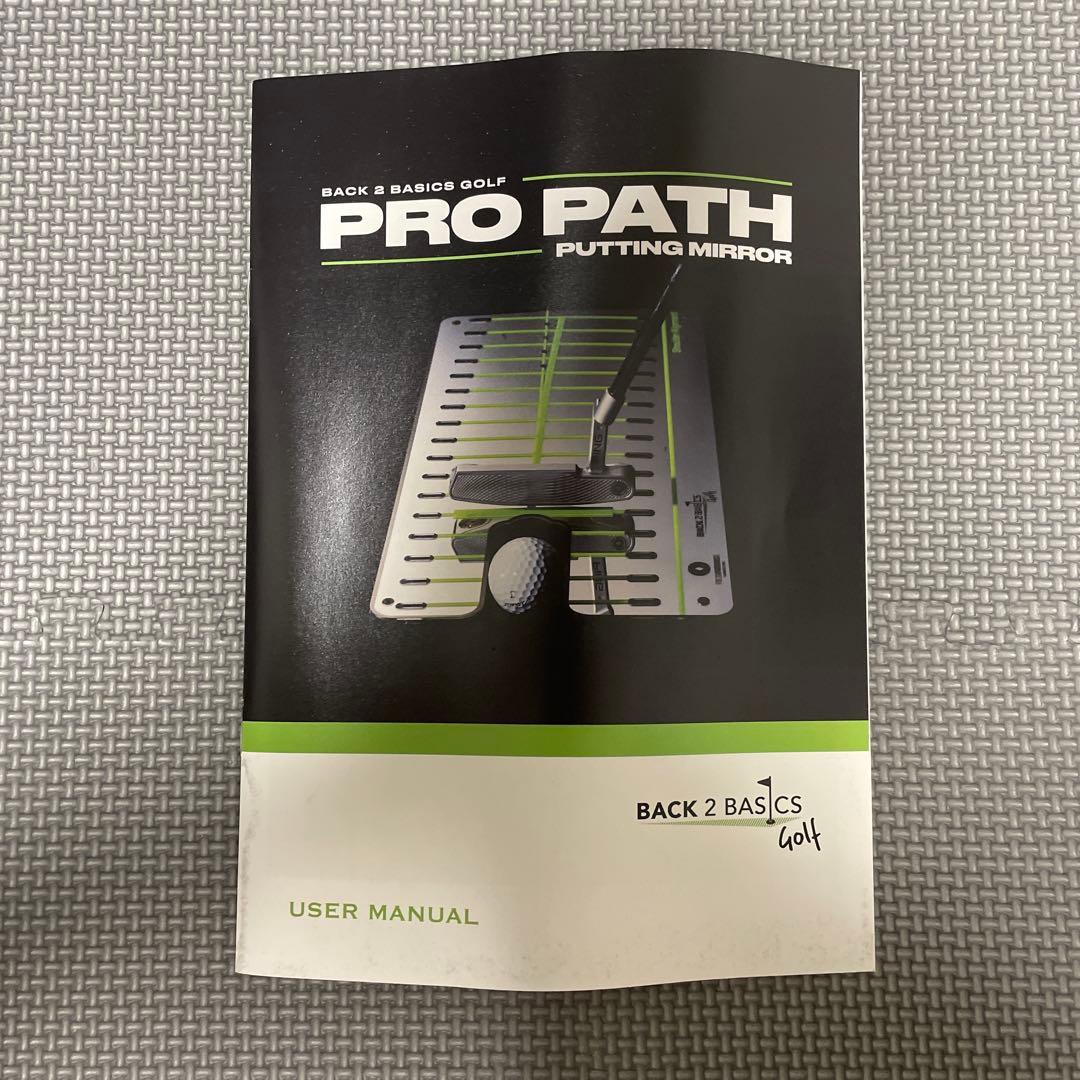 その他 BACK2BASICS GOLF PRO PATH PUTTING MIRROR