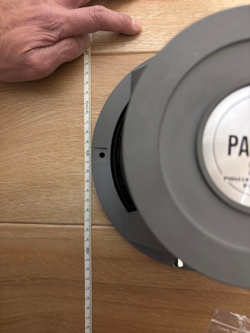 Pioneer PAX-20F ウーファー 取り付けネジ付き