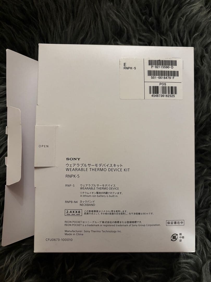 【付属品完備】SONY レオンポケット5 REON POCKET5 RNPK-5