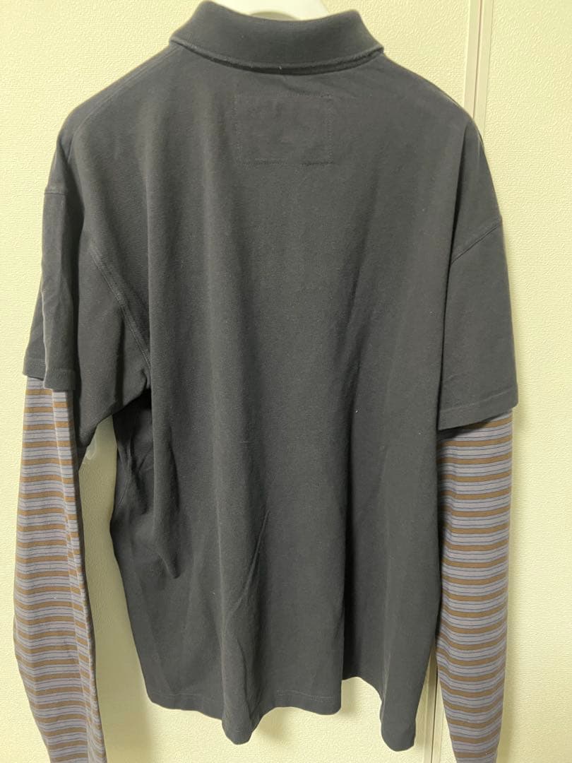 ERL ブラック ポロシャツ