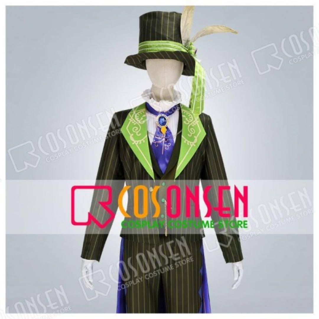 【フルセット＊コスオンセン製】あんスタ 青葉つむぎ コスプレ 衣装 ウィッグ