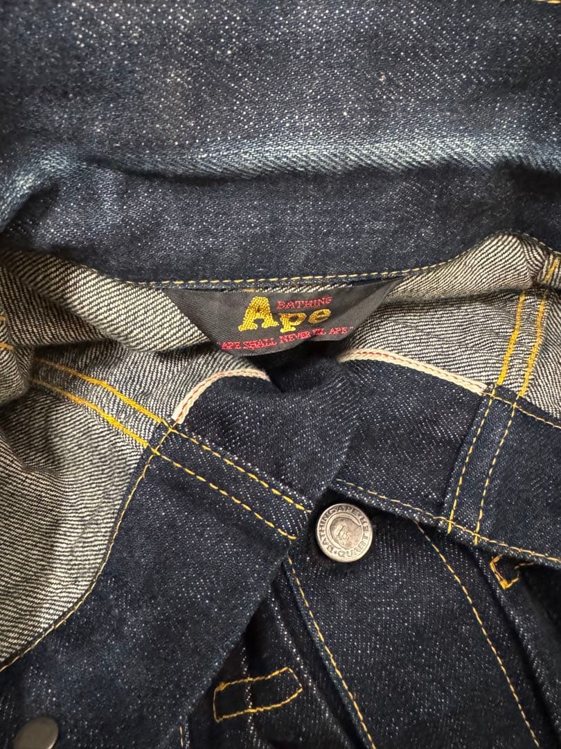 初期　90s〜00s Ape 2ndタイプ　Gジャン　デニムトラッカージャケット