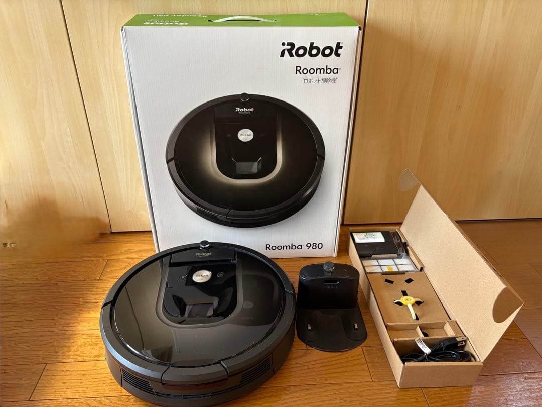 値下げ！ Roomba 980 アイロボット　ルンバ　替フィルター／ブラシ付
