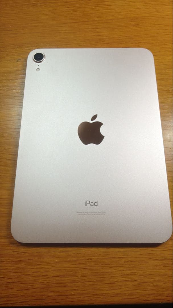 Apple iPad mini 第6世代 64GB ピンク 本体 箱、ケース付
