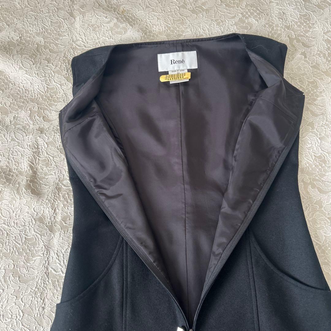 Rene ワンピース　ブラック　美品