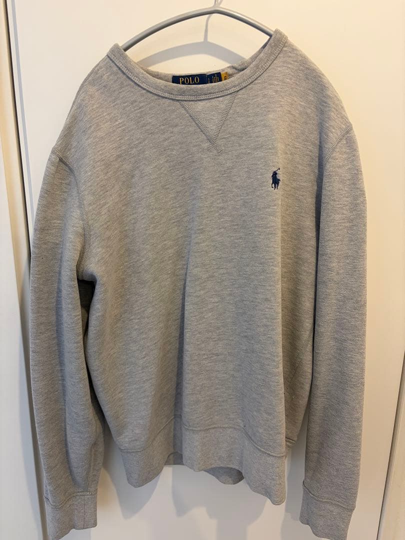 ラルフローレン　 フリーススウェット グレー 美品