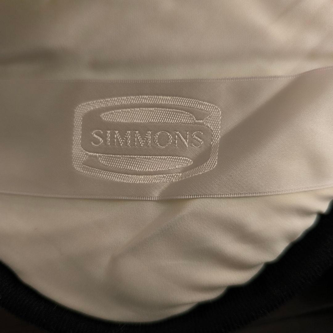 Simmons ベッドパッド ラグジュアリーコンポブラック LS1450 SD