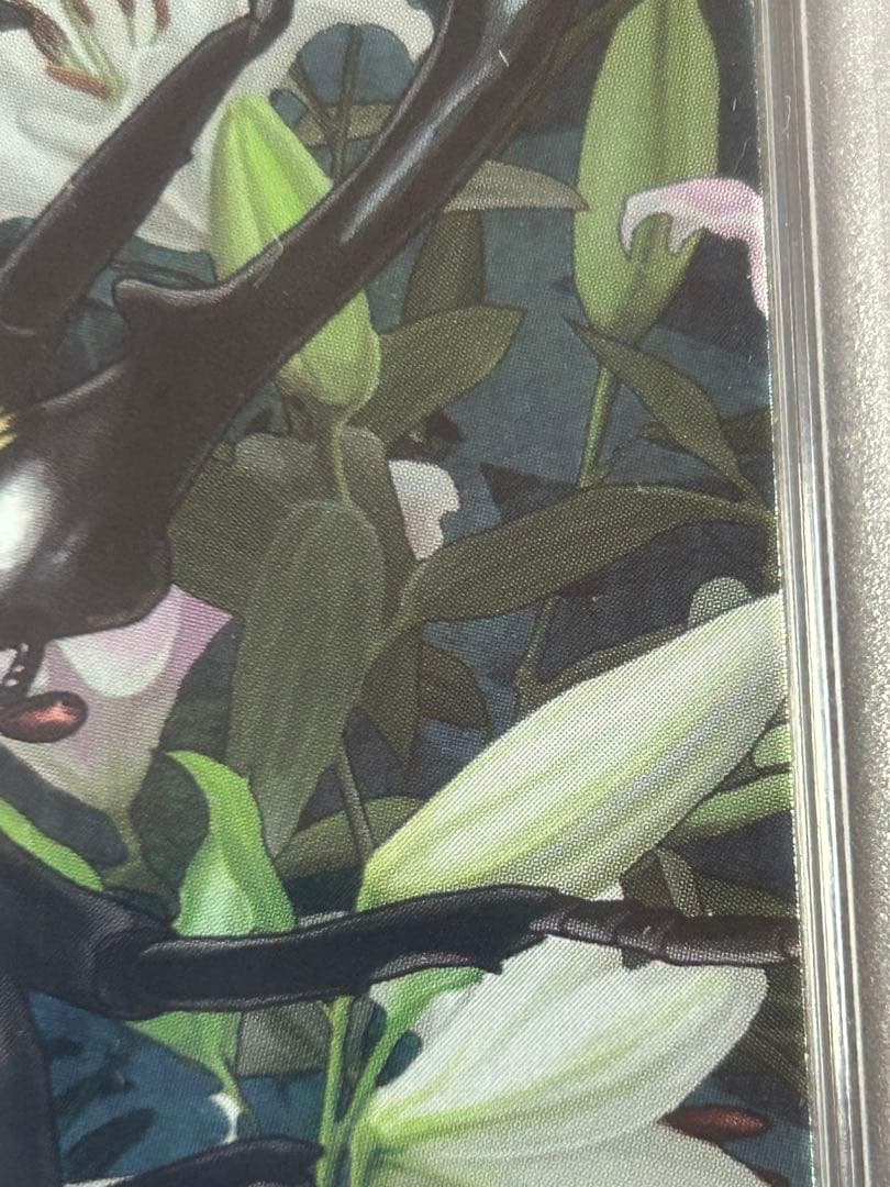 【PSA8】ヘラクレスリッキーブルー　アダーコレクション　ムシキング　5周年