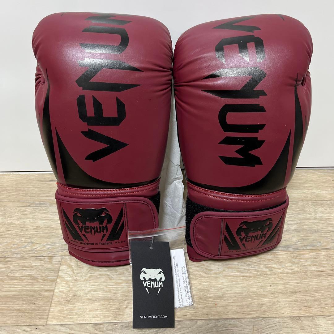 VENUM [ヴェヌム] ボクシンググローブ 16oz レッド ブラック