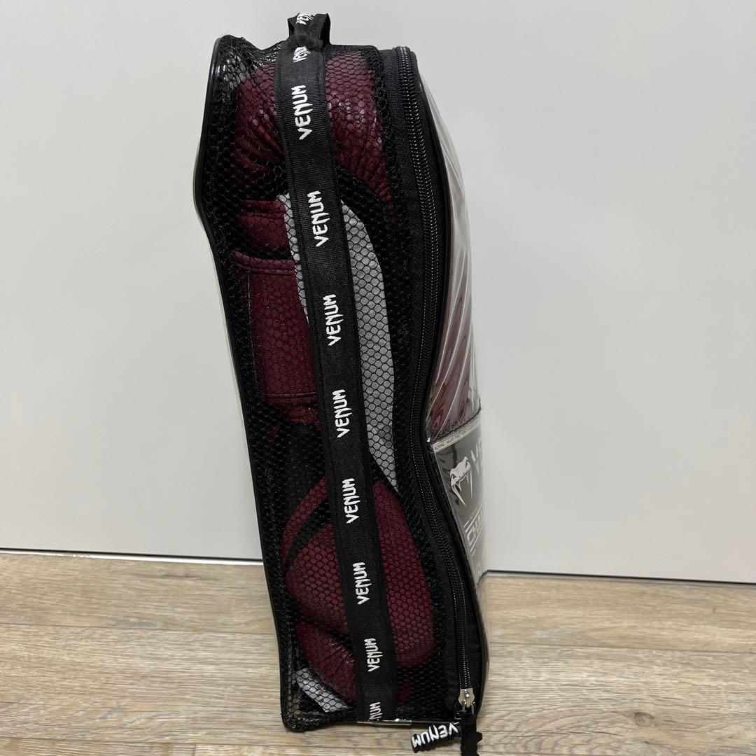 VENUM [ヴェヌム] ボクシンググローブ 16oz レッド ブラック