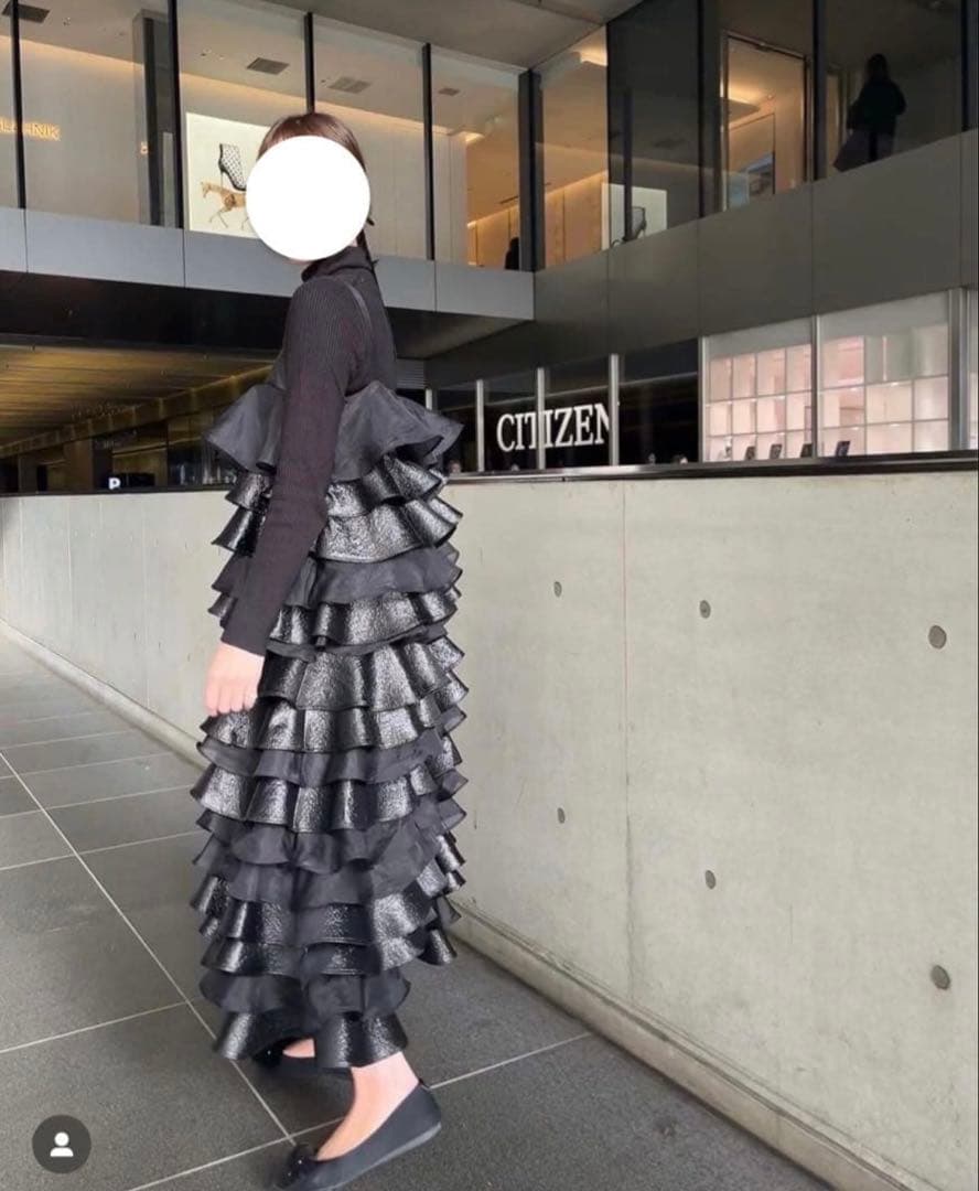 bibiy. ワンピース 【COLENNE DRESS ティアードワンピース】