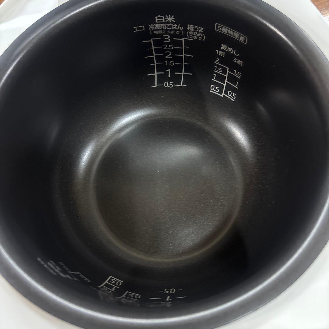 タイガー　マイコン炊飯ジャー焚きたて　JPF-A550 3号炊き