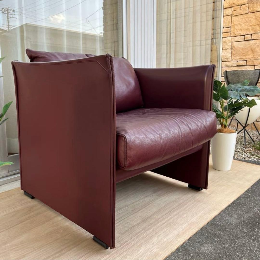 Cassina マリオベリーニ　ティルブリーソファ① 本革68.2万　モダン