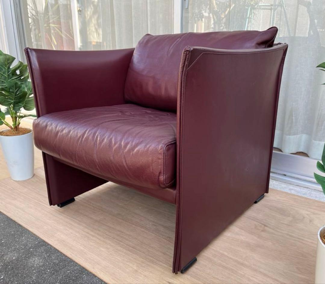 Cassina マリオベリーニ　ティルブリーソファ① 本革68.2万　モダン