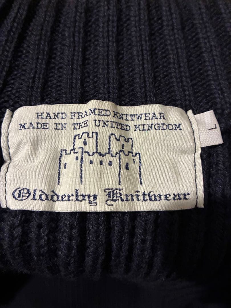 OLDDERBY KNITWEAR × Steven Alanドライバーズニット