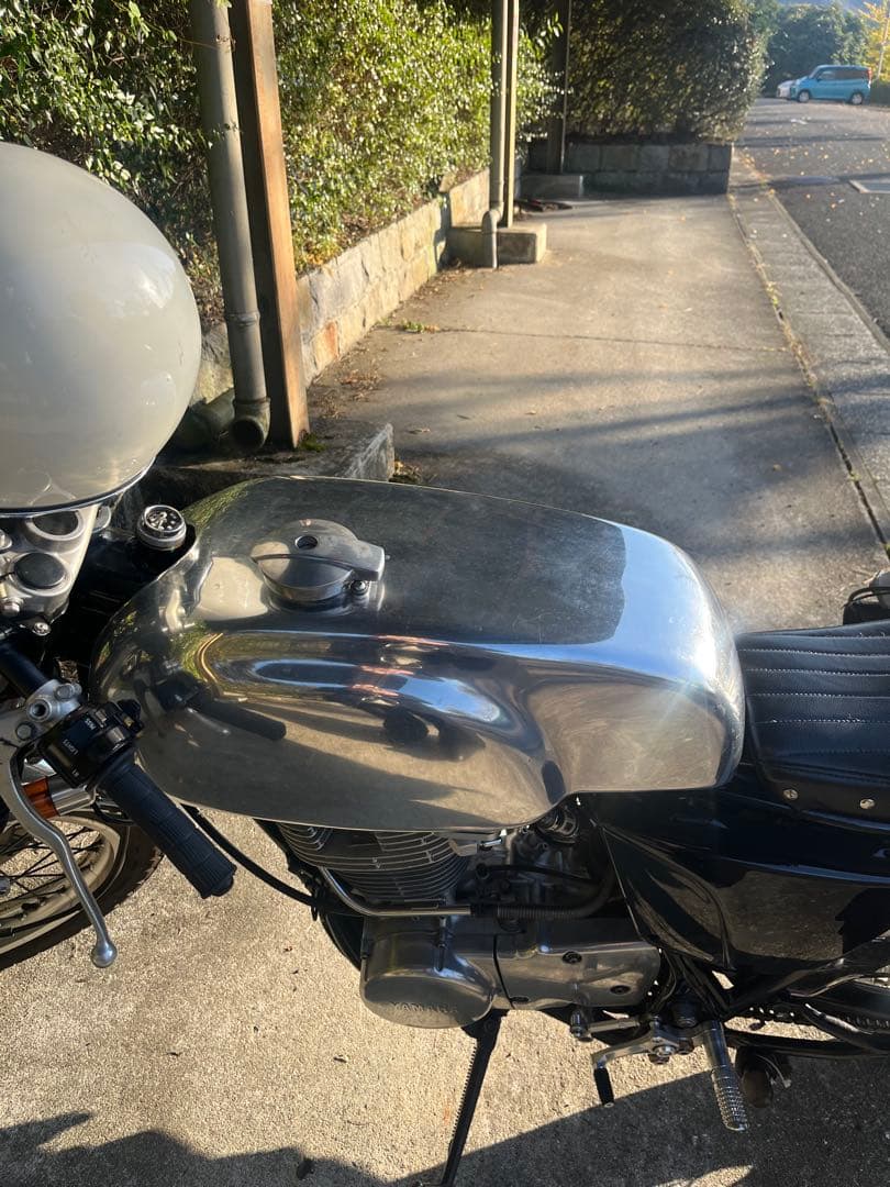 sr400 ノートンタンク　アルミタンク　デイトナ　シートセット可