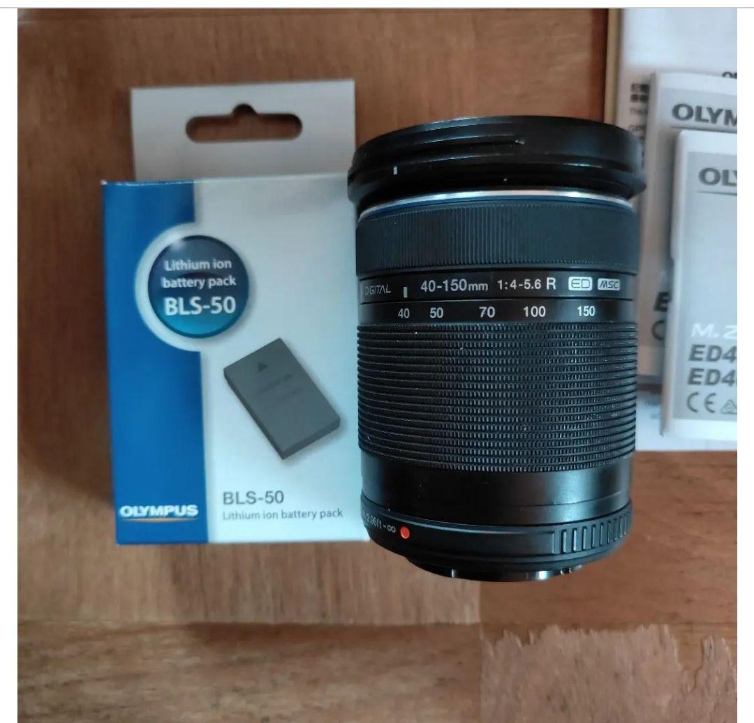 OLYMPUS OM-D MarkⅢミラーレス予備バッテリー望遠レンズ付き