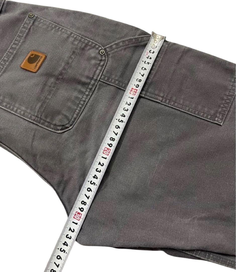 Carhartt B136 GVL ダブルニー グレー W30 L32