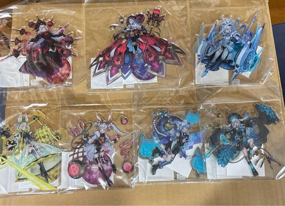 遊戯王　ycsj限定　マリス　アクリルスタンド　未開封　7個セット M∀LICE