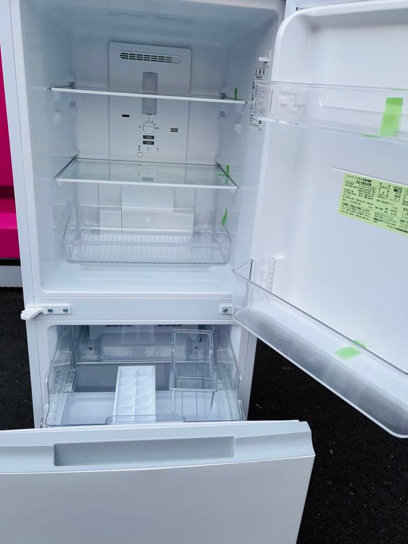 白家電シャープどっちも取付ドア冷蔵庫152L／アイリスオーヤマ6kg洗濯機セット