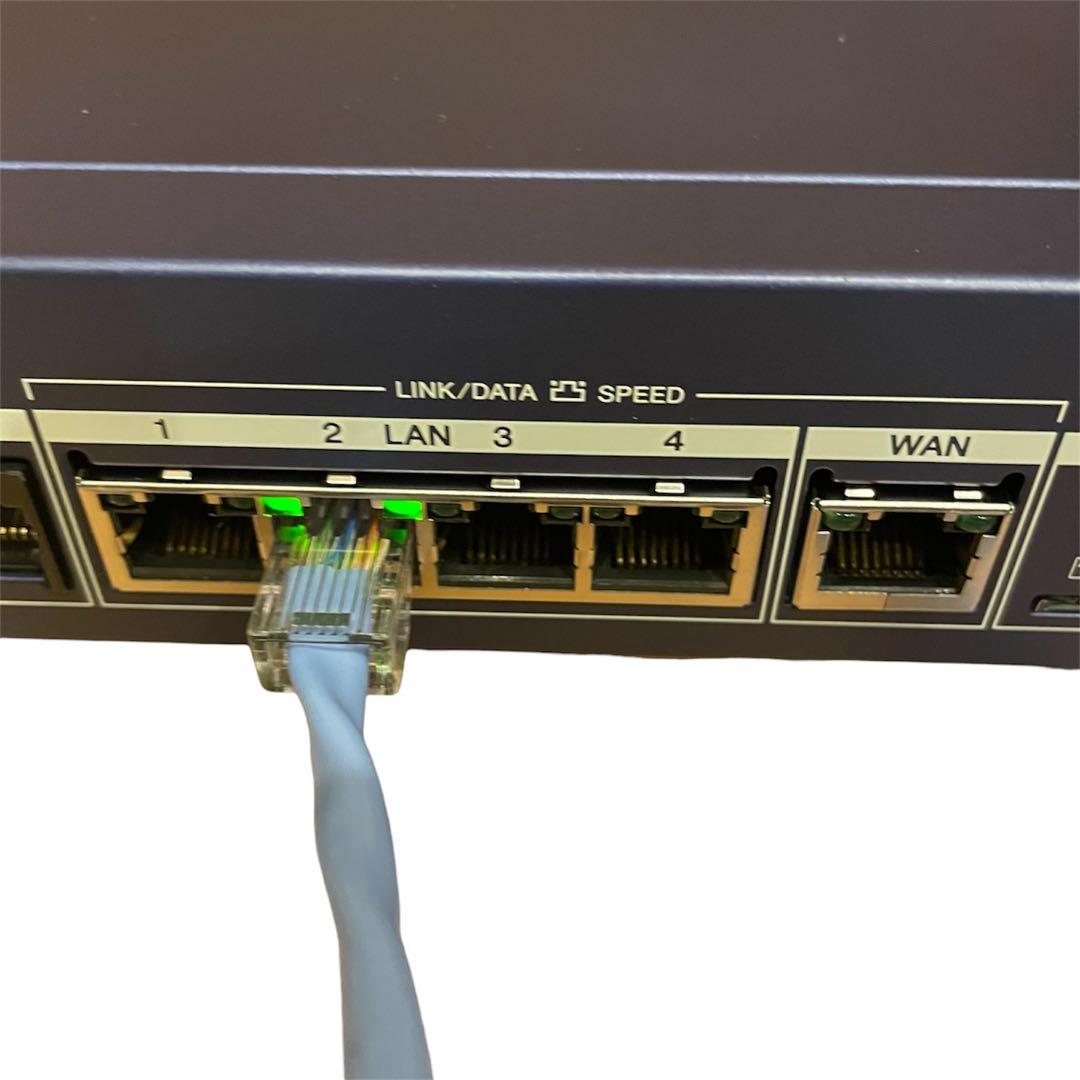 【動作確認済】YAMAHA RTX830 高性能ギガビットルーター 初期化済み